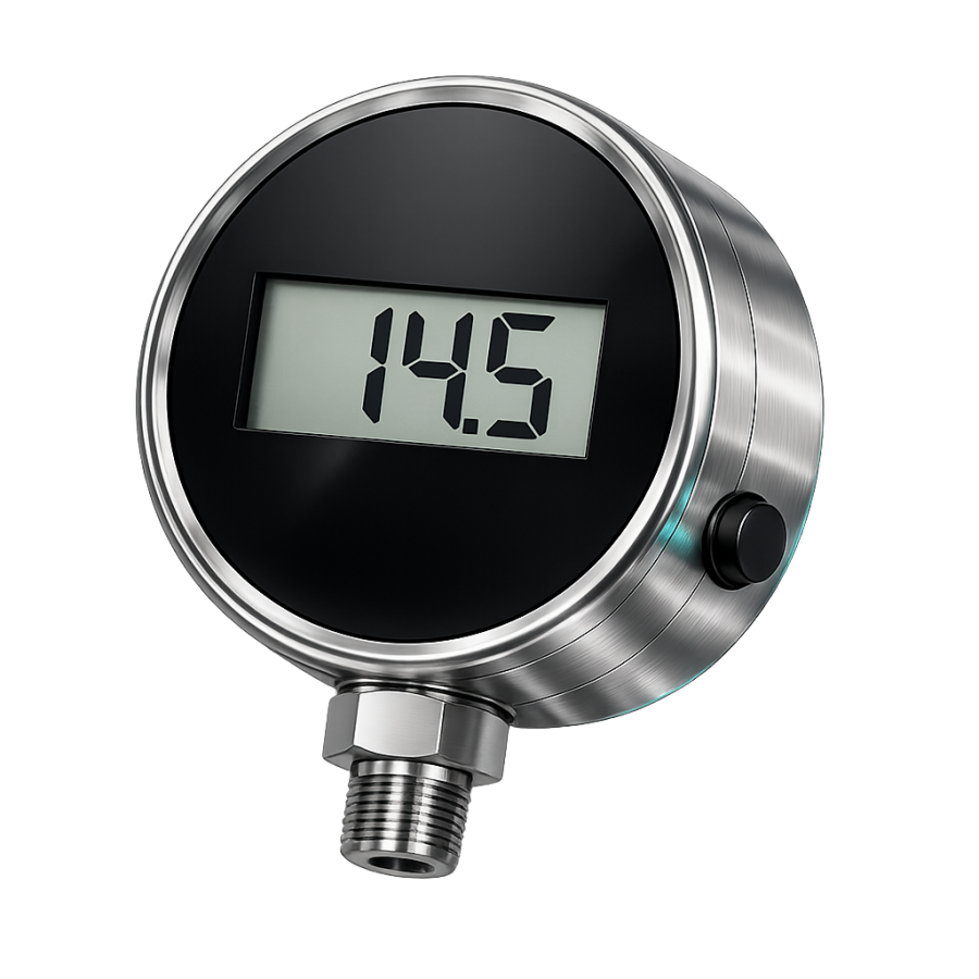 Manômetro digital AltivusPress em aço inox